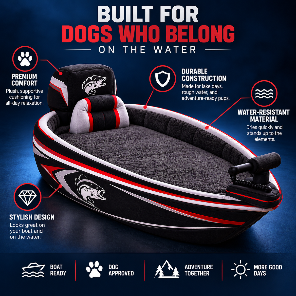 [PRE-ORDER] BassBuilt™ Boat Bed